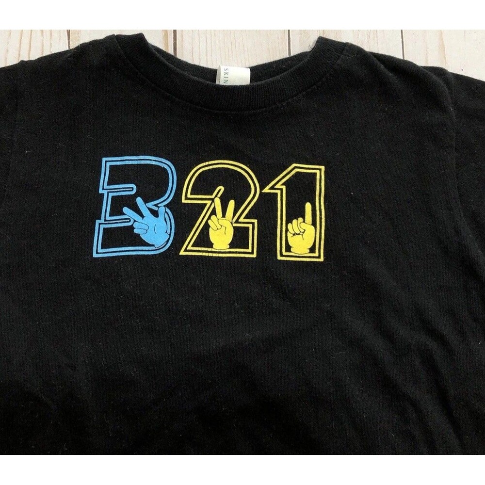 321 World Down Syndrome Day Awareness T-Shirt Sign Language ASL WDSD Toddler 2T